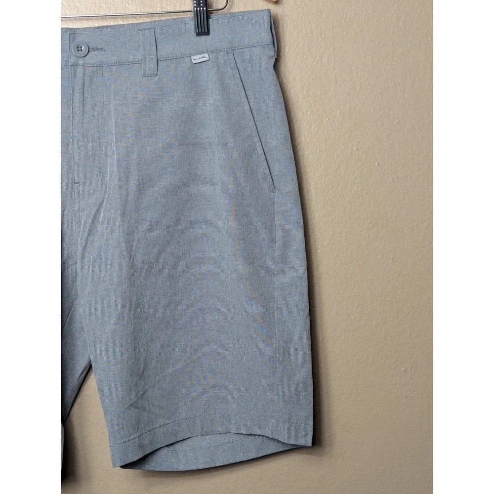 TravisMathew Beck Shorts Mens 34 Grey Golf Performance 1MM208 Stretch Casual